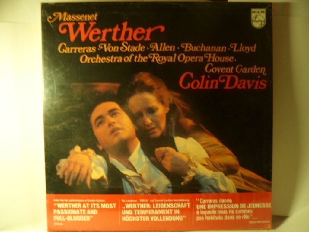 Vinyles: Massenet  WERTHER  Colin Davis – Neuf avec emballage d'origine à Langnau i. E. par gf2_29jt 1