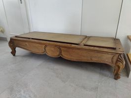 Vintage Wooden Coffee Table with Lift-Up Top - Project!