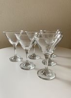 6 Martini Gläser, Cocktailgläser Set