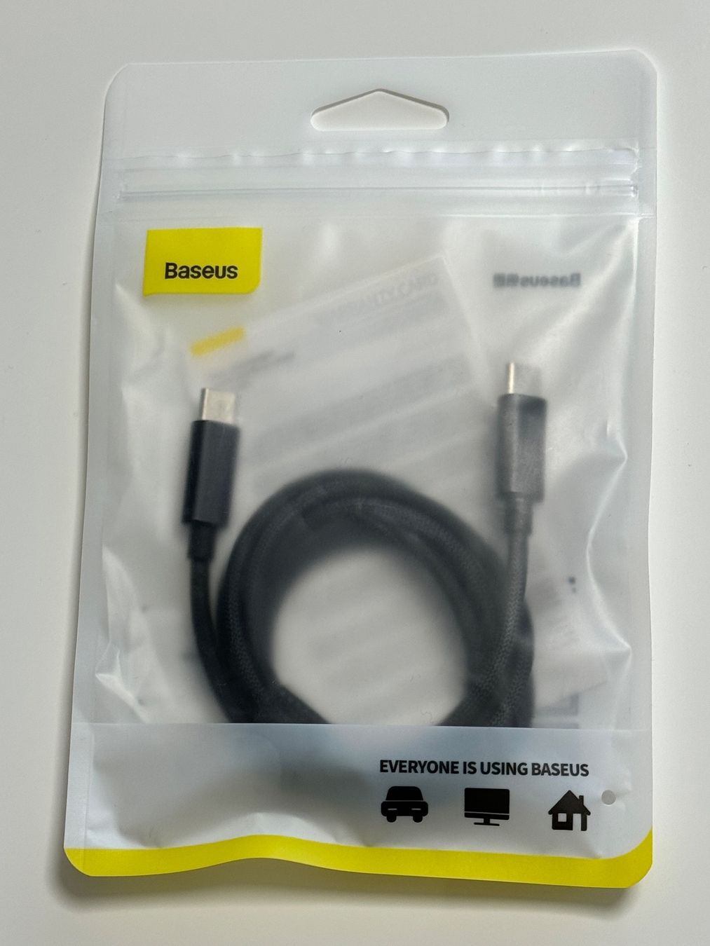 Baseus Cavi: 100W USB-C Kabel 1m z.B. Apple iPhone Air 17 Pro Max – Nuovo e nell'imballaggio originale da Olten venduto da Lamb_of_God 1