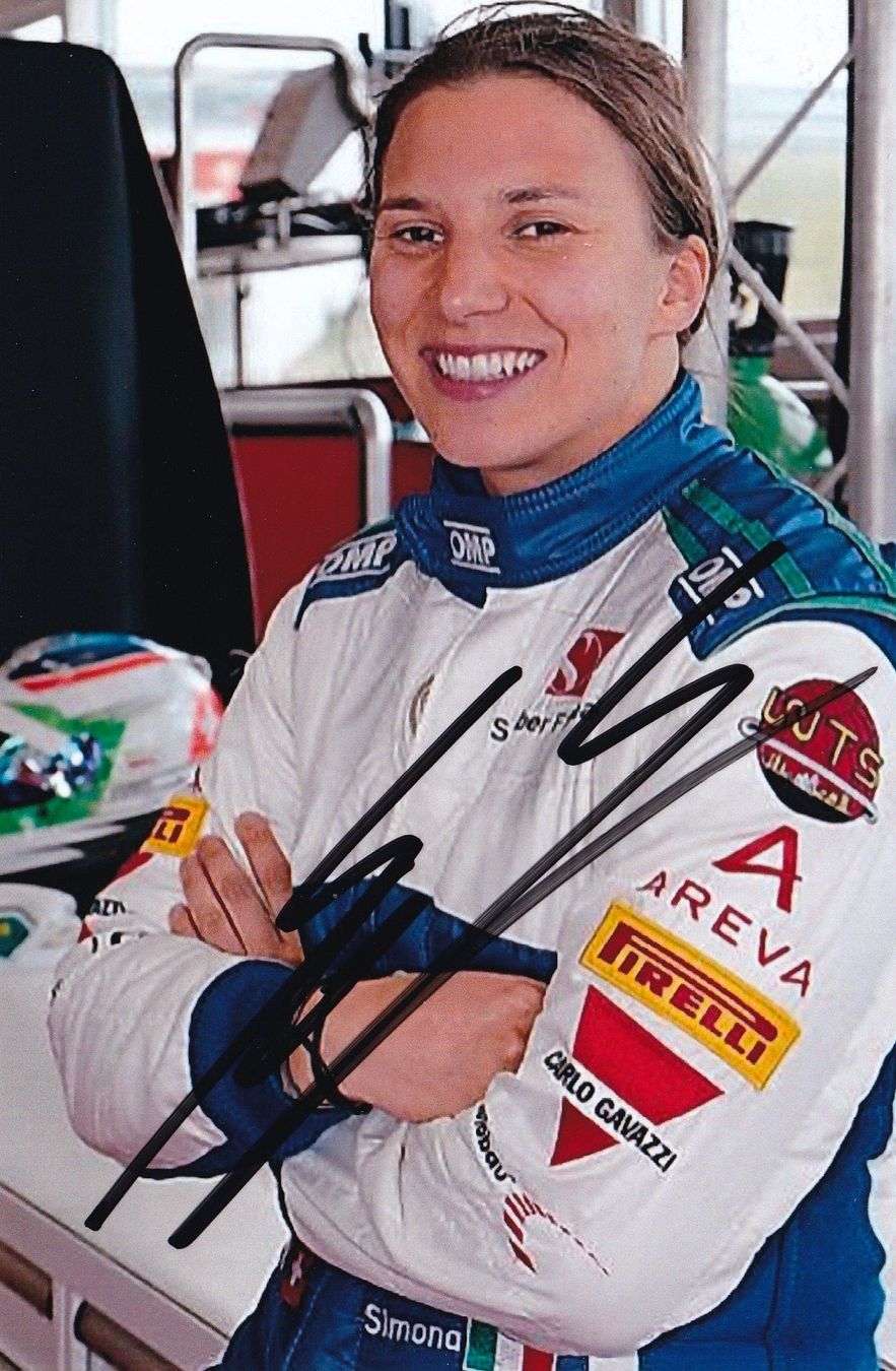 Autografi: Simona de Silvestro – Usato da Grabs venduto da Sauber60 1
