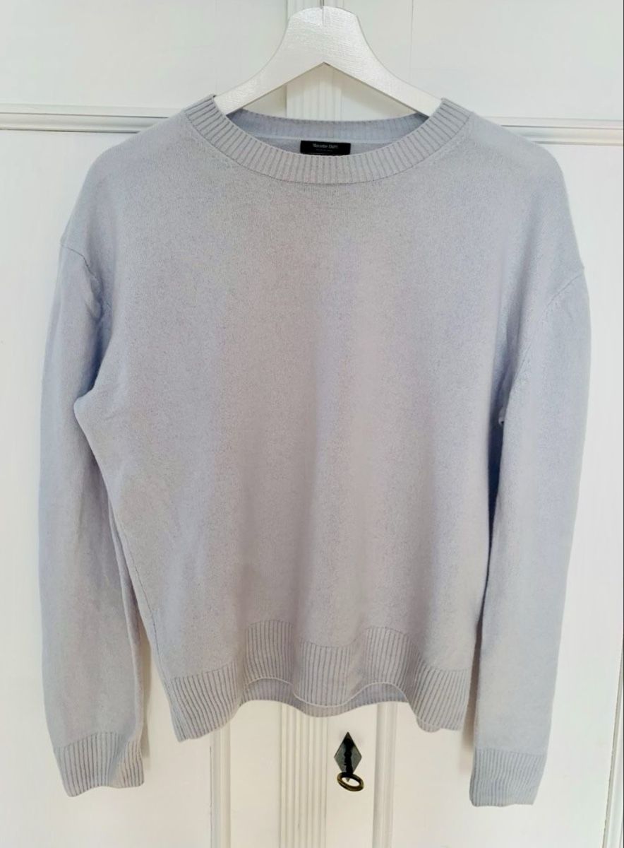 Massimo Dutti Pulls & Sweat-shirts: Massimo Dutti Kaschmir Pullover hellblau Grösse M – D'occasion à Küsnacht ZH par chr_dns2