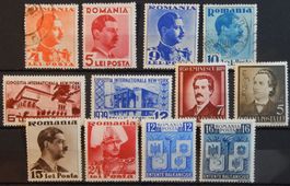 Rumänien ex. Kat. 496-616 */gest. 1938/40
