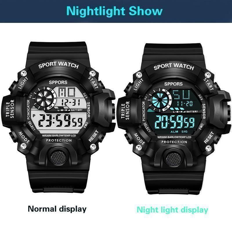 Smartwatch: Bewaffnete elektronische Sportuhr – Nuovo e nell'imballaggio originale da Gurmels venduto da Swisspod 3