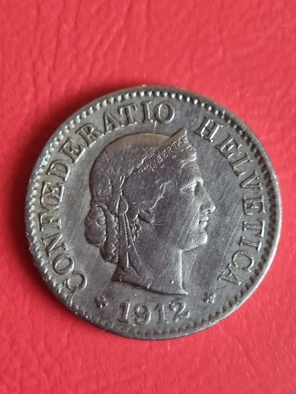 Tutti le monete: 5 RAPPEN SCHWEIZ - JAHR 1912 – Usato da Heimenschwand venduto da rog_p7h9