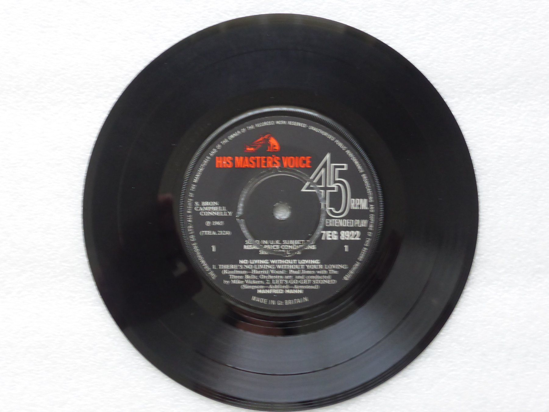 Dischi in vinile: Vinyl Single   EP  MANFRED MANN – Usato da Küssnacht am Rigi venduto da Mondkinder 1