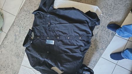 Schwarzes Arizona Herrenhemd Grösse XXL neu