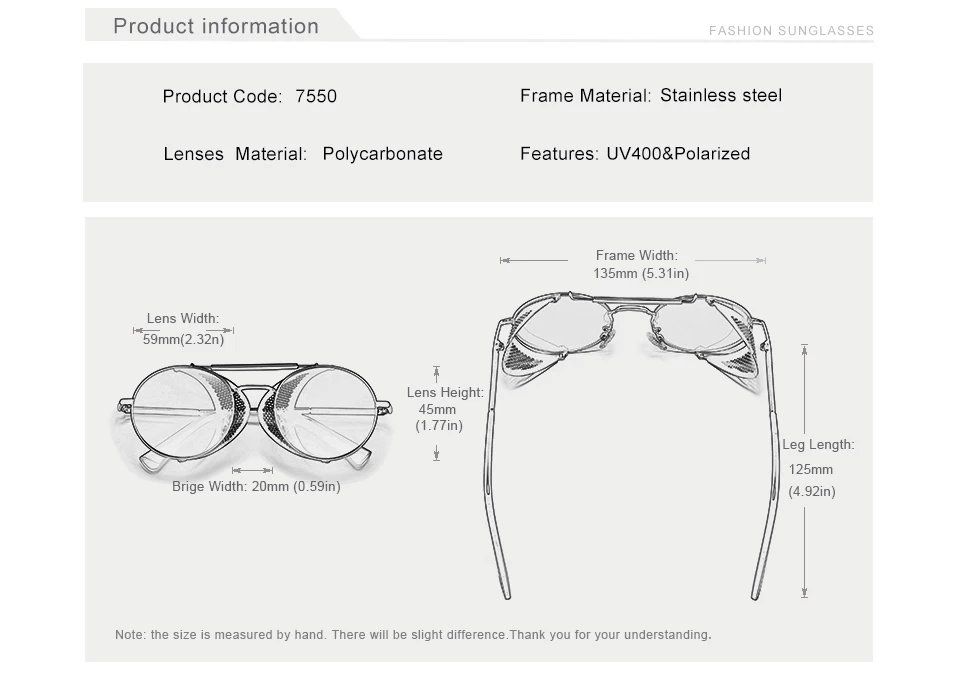 Occhiali & Lenti: Kingseven Sonnenbrille – Nuovo e nell'imballaggio originale da Suhr venduto da sjay.Cv 4