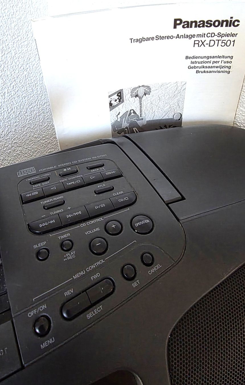 Panasonic Sistemi audio & multimediali: Panasonic Stereoanlage / Ghettoblaster – Usato da Merenschwand venduto da Tfsim007 1