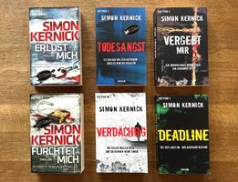 Simon Kernick Büchersammlung, Krimisammlung, Thriller, Krimi