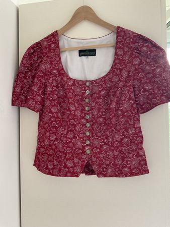 Berwin&Wolff Bluse Gr.42, Top Zustand, Rot!