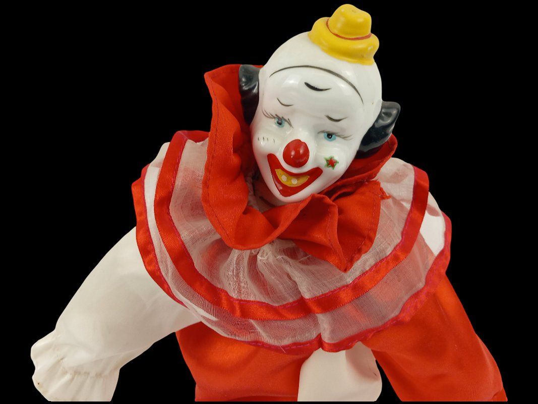 Puppen: Clown Puppe – Gebraucht aus Hünenberg von Restwert_Zug