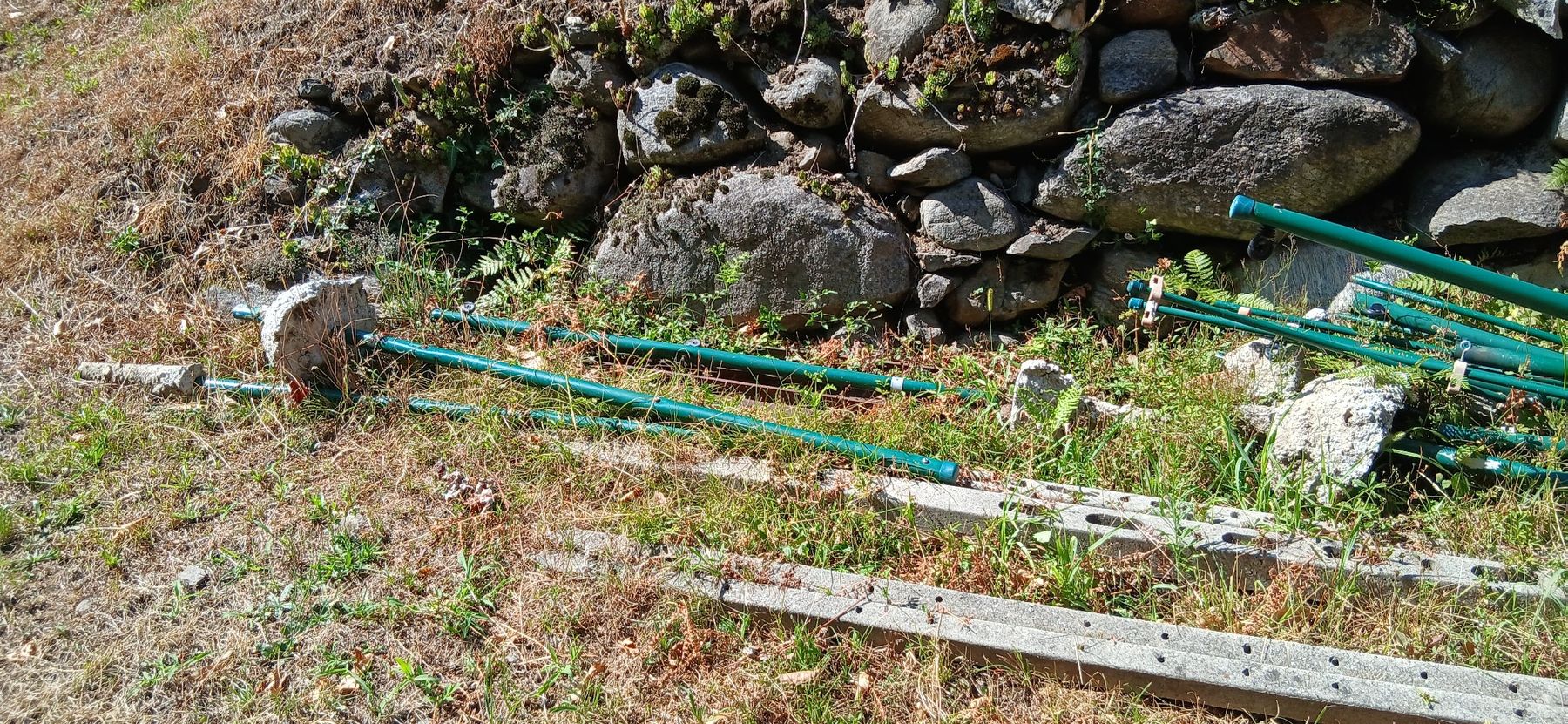 Zäune: Metalpfosten  – Gebraucht aus Aristau von Manufisch0 1