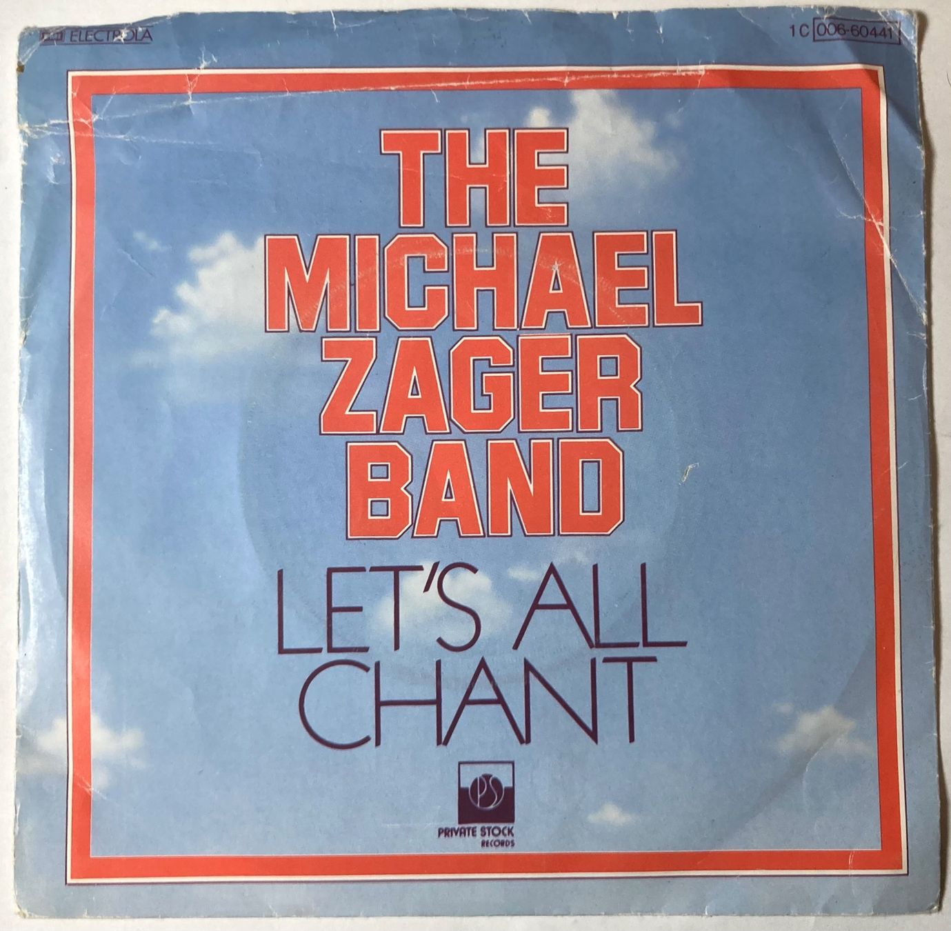 Schallplatten: THE MICHAEL ZAGER BAND - LET'S ALL CHANT – Gebraucht aus Poliez-Pittet von Newtown-Records