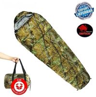 Mumienschlafsack Militär Tarn Camping Outdoor Schlafsack 1kg