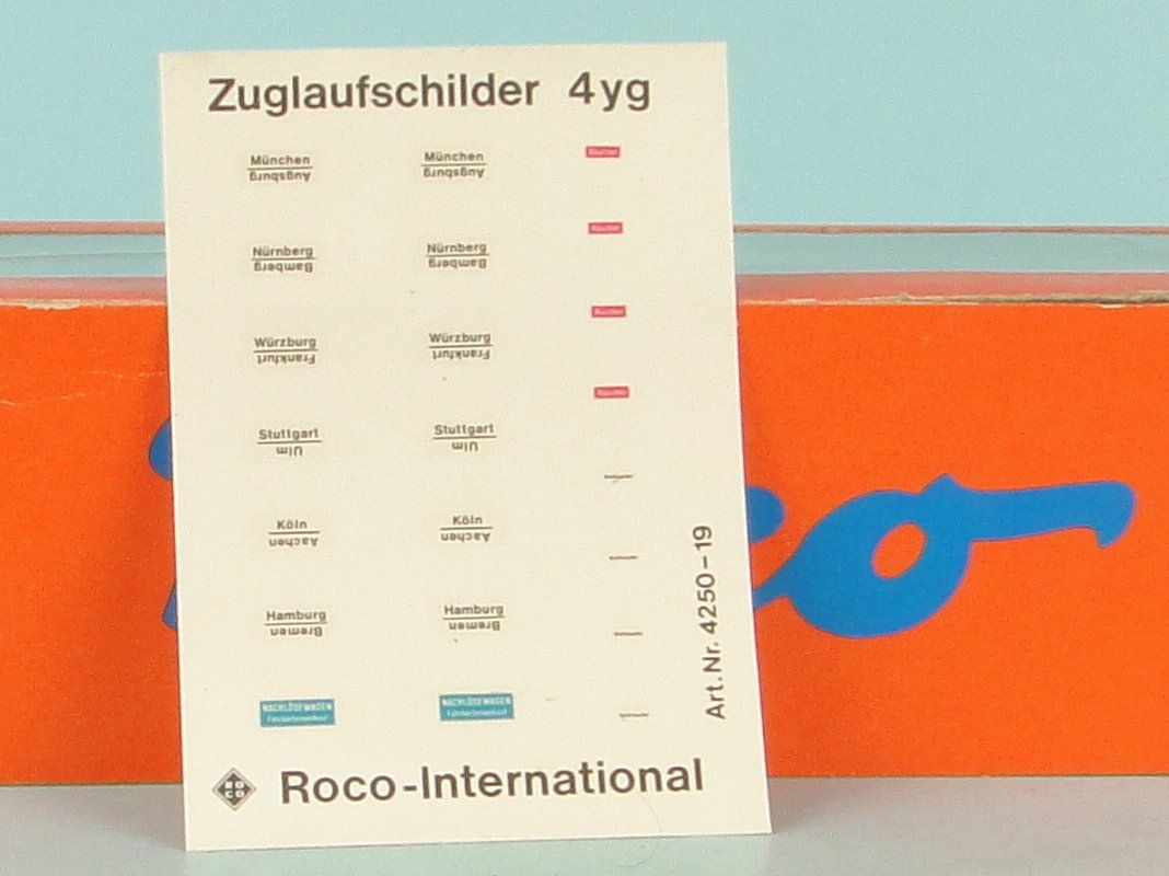 Roco Modellini di ferrovie: Roco 4220S H0 DB Echte Gepäck, AC – Usato da Bülach venduto da cann11 5