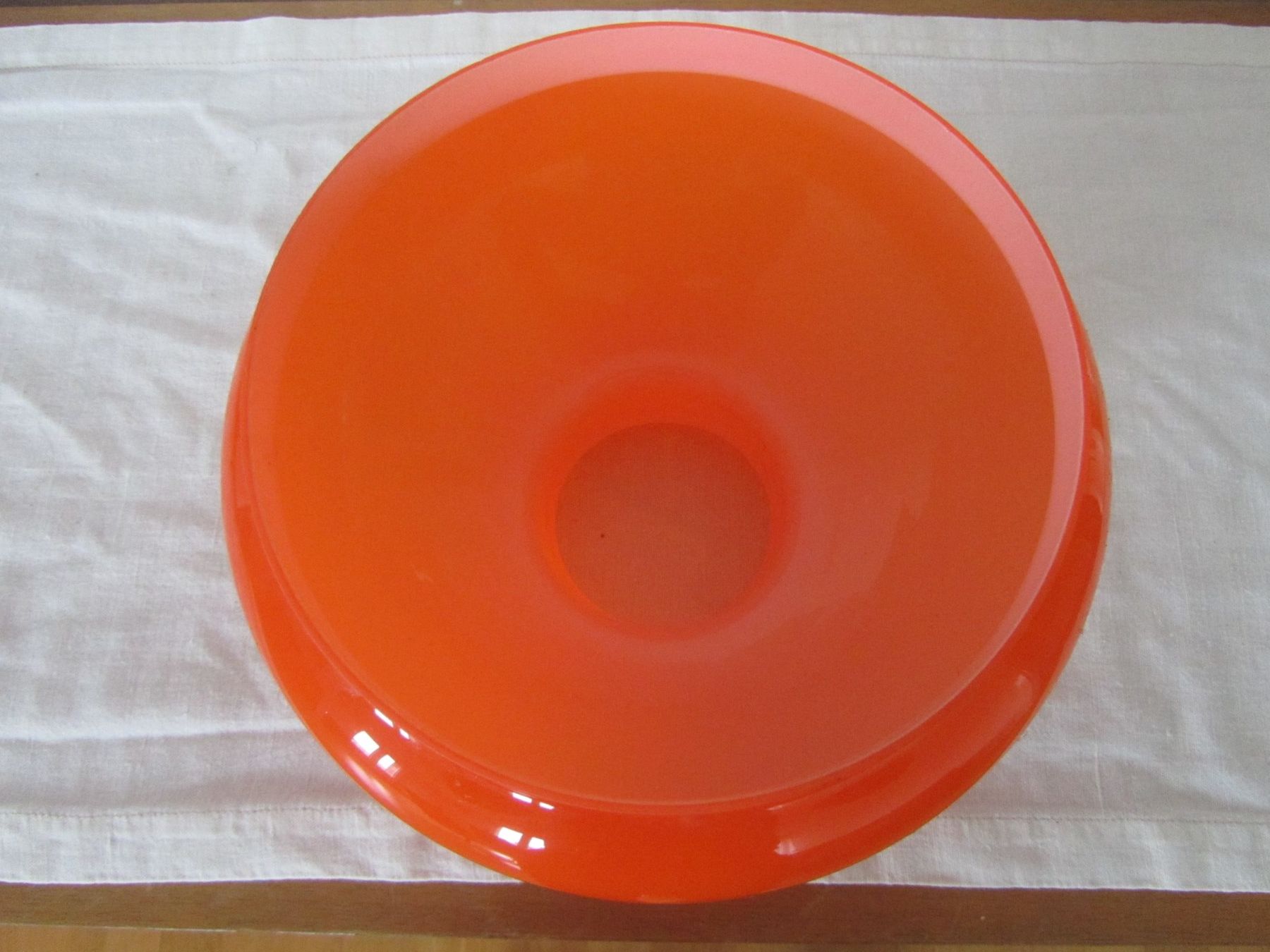 Paralumi: Orange Glas Lampenschirm - Retro Look, Glosche  / Nr.10 – Usato da Seengen venduto da mikelele 2