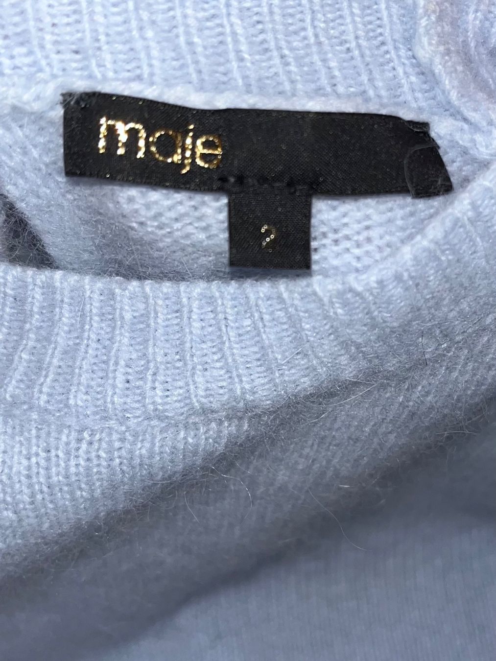 Maje Maglioni & Felpe: Maje Pullover, Eisblau, Rücken cut-out, 2 – Usato da Riet (Neftenbach) venduto da kim_gfw6 7