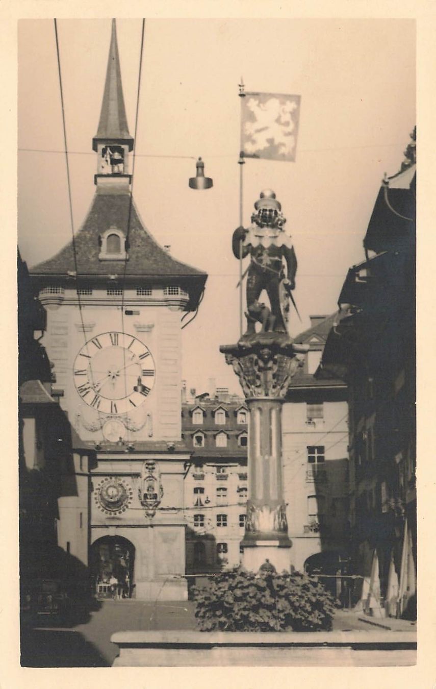 Cartoline postali: Bern (BE) – Uhrturm – Usato da Biasca venduto da Blenio71
