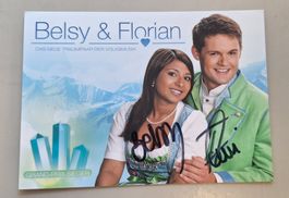 LG/ Original Autogrammkarte Duo Belsy &  Florian Volksmusik