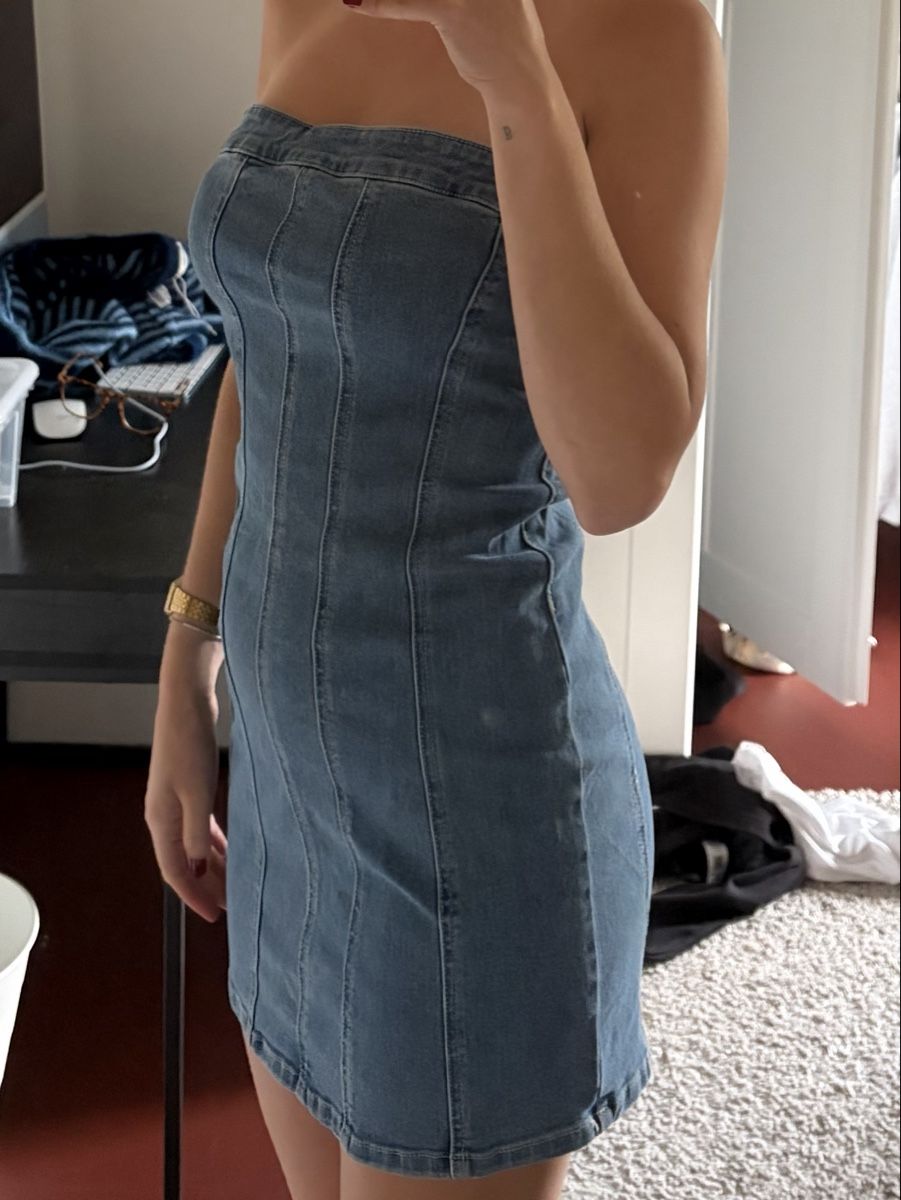 Kleider: Jeanskleid – Neu (gemäss Beschreibung) aus Sevelen von sarah_selina