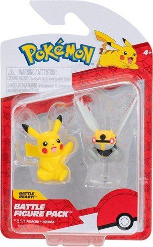 Pokémon Statuette: Pokémon Battle Figuren - Pikachu & Ninjask – Nuovo e nell'imballaggio originale da Luzern venduto da mic_gq2s