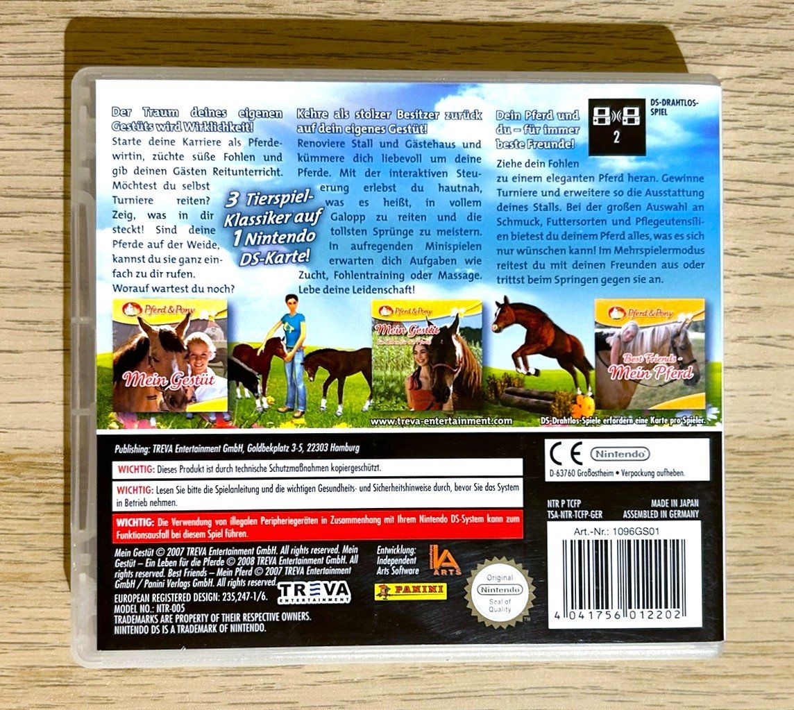 Nintendo Giochi: 3 in 1 Pferde Nintendo DS – Usato da St. Gallen venduto da Alpine.Arcade 1