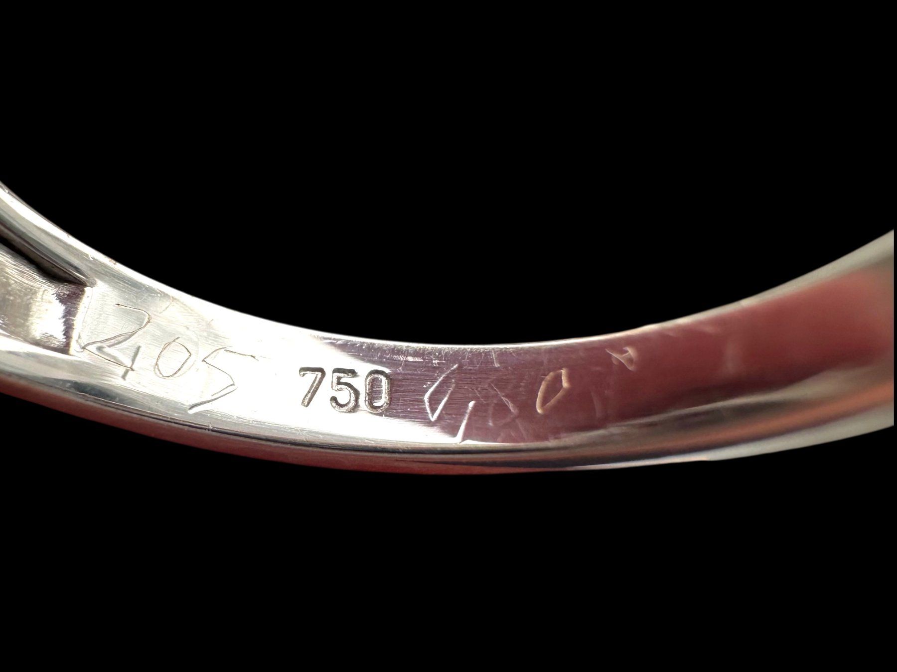 Anelli: WASSNER, Thalwil, Saphir - Diamant - Ring – Usato da Zuzwil SG venduto da artimmo 8