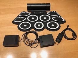 elektronisches Schlagzeug mit 9 Drupads