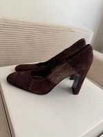Damenschuhe braun Wildleder Grösse 39