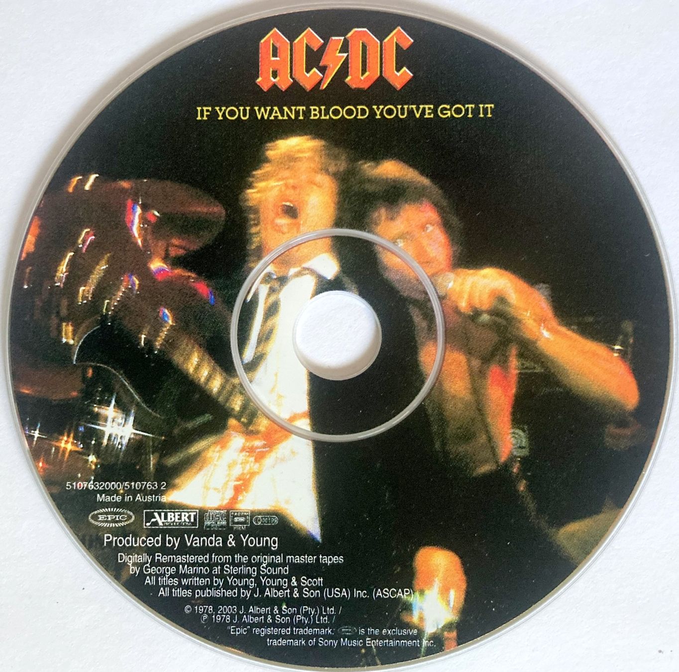 CD: AC/DC - IF YOU WANT BLOOD – Usato da Bottens venduto da hotter-than-hell 2