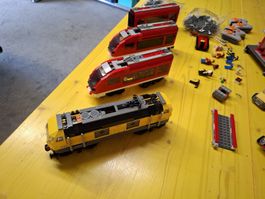 LEGO Zug Set mit Schienen und Zubehör guter Zustand