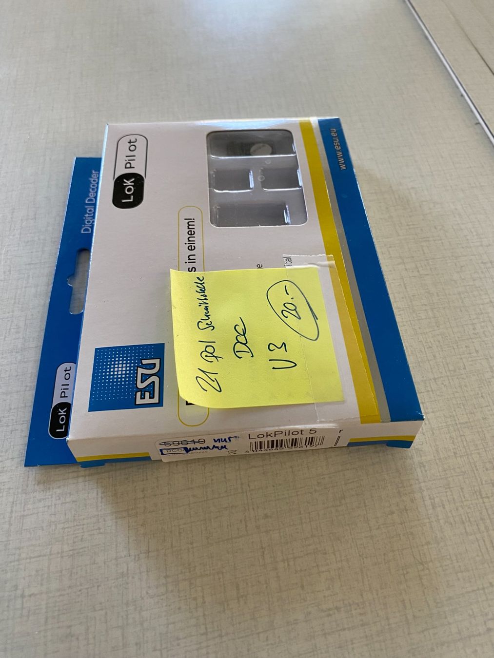 Esu Modellini di ferrovie: Digital-Decoder DCC LokPilot 3, neu – Nuovo (secondo la descrizione) da Wohlen AG venduto da Kusy77 1