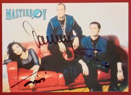 Masterboy Autogramm signiert Foto 10x15cm