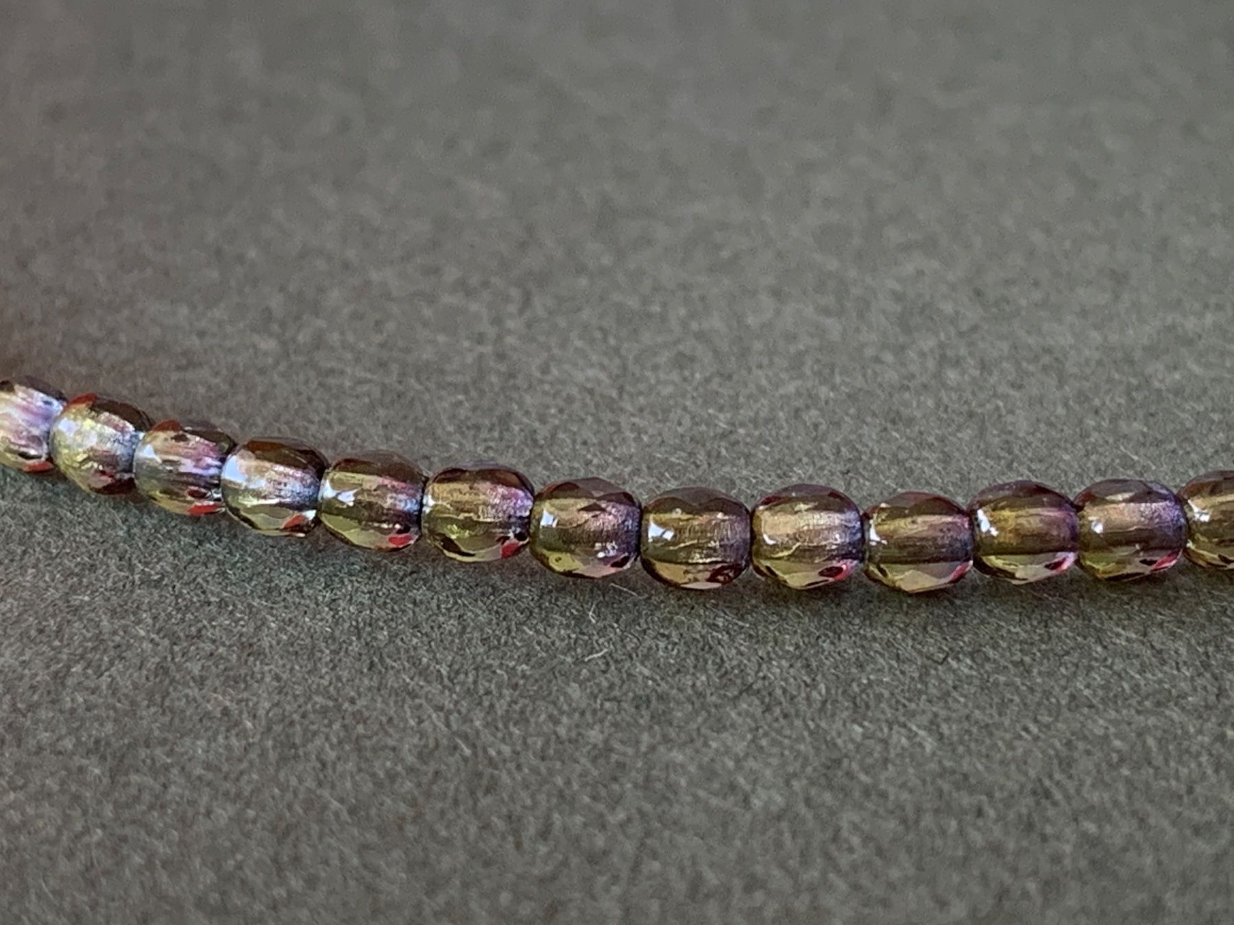 Catenine: Glasketteli grüen-violet (37 cm) – Usato da Laufen venduto da Bellebellezza 8