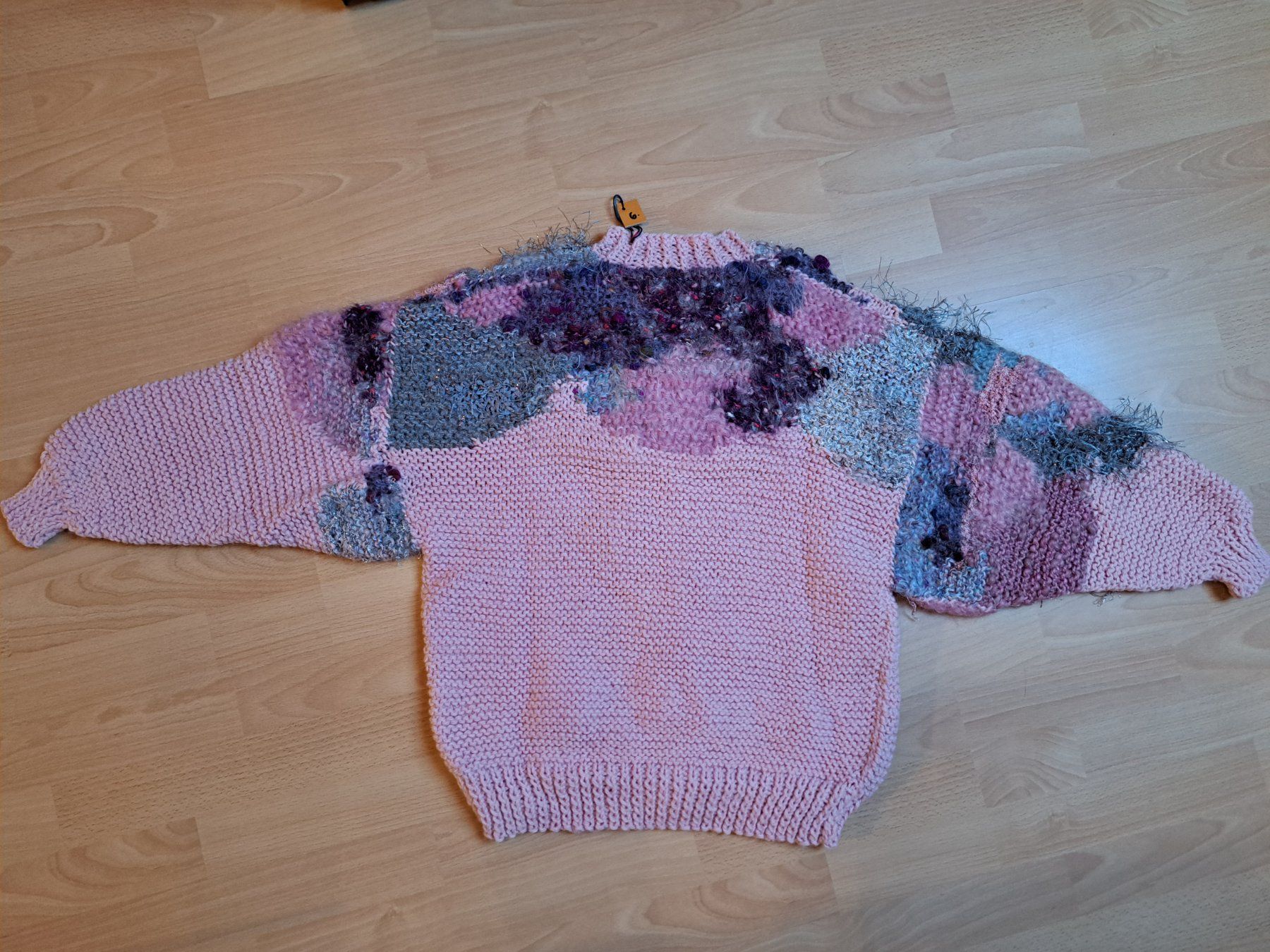Giacche: Woll-Jacke Handgestrickt, Einzelanfertigung – Nuovo (secondo la descrizione) da Hettiswil venduto da san_kf5h 1