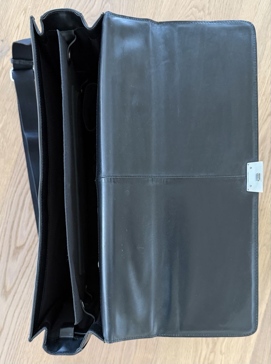 Hugo Boss Koffer & Taschen: Hugo Boss Leder Aktentasche schwarz – Gebraucht aus Wangen SZ von Buchma 5
