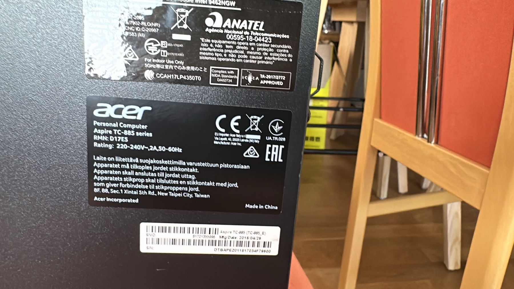 Aspire PCs: Acer Aspire TC-885 – Gebraucht aus St. Gallen von hem_q5dw 1