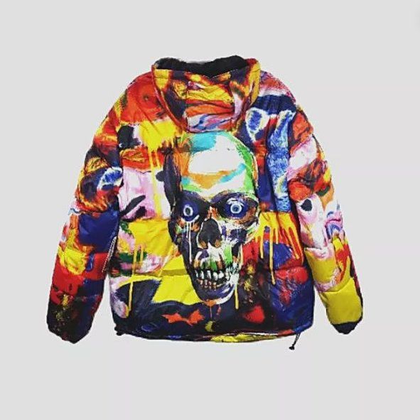 Giacche: Tango Hotel Skull Puffer Jacket – Nuovo (secondo la descrizione) da Zürich venduto da TrueTrade 1