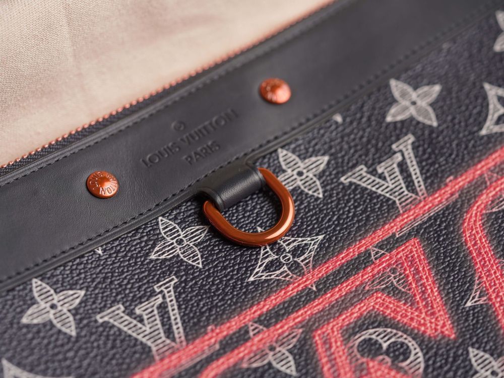 Louis Vuitton Discovery Pochette Limited Edition Upside Down Monogram Ink