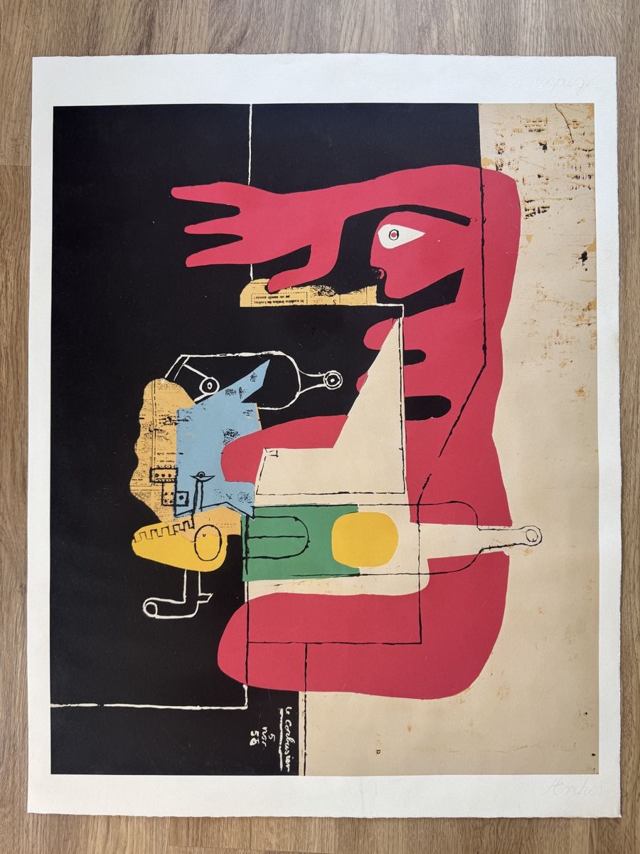 Grafiken & Lithographien: Le Corbusier Lithographie - Le Soir – Gebraucht aus Zürich von Artify 3