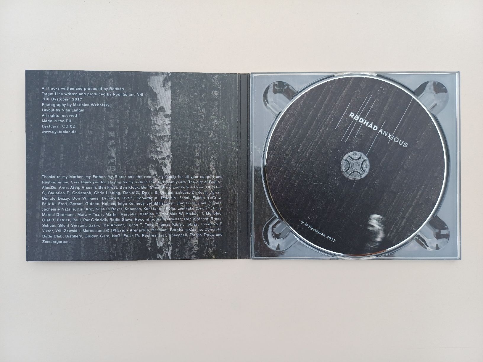 CD: Rodhåd "Anxious" CD digi – Nuovo (secondo la descrizione) da Begnins venduto da Drastic-Sound 2