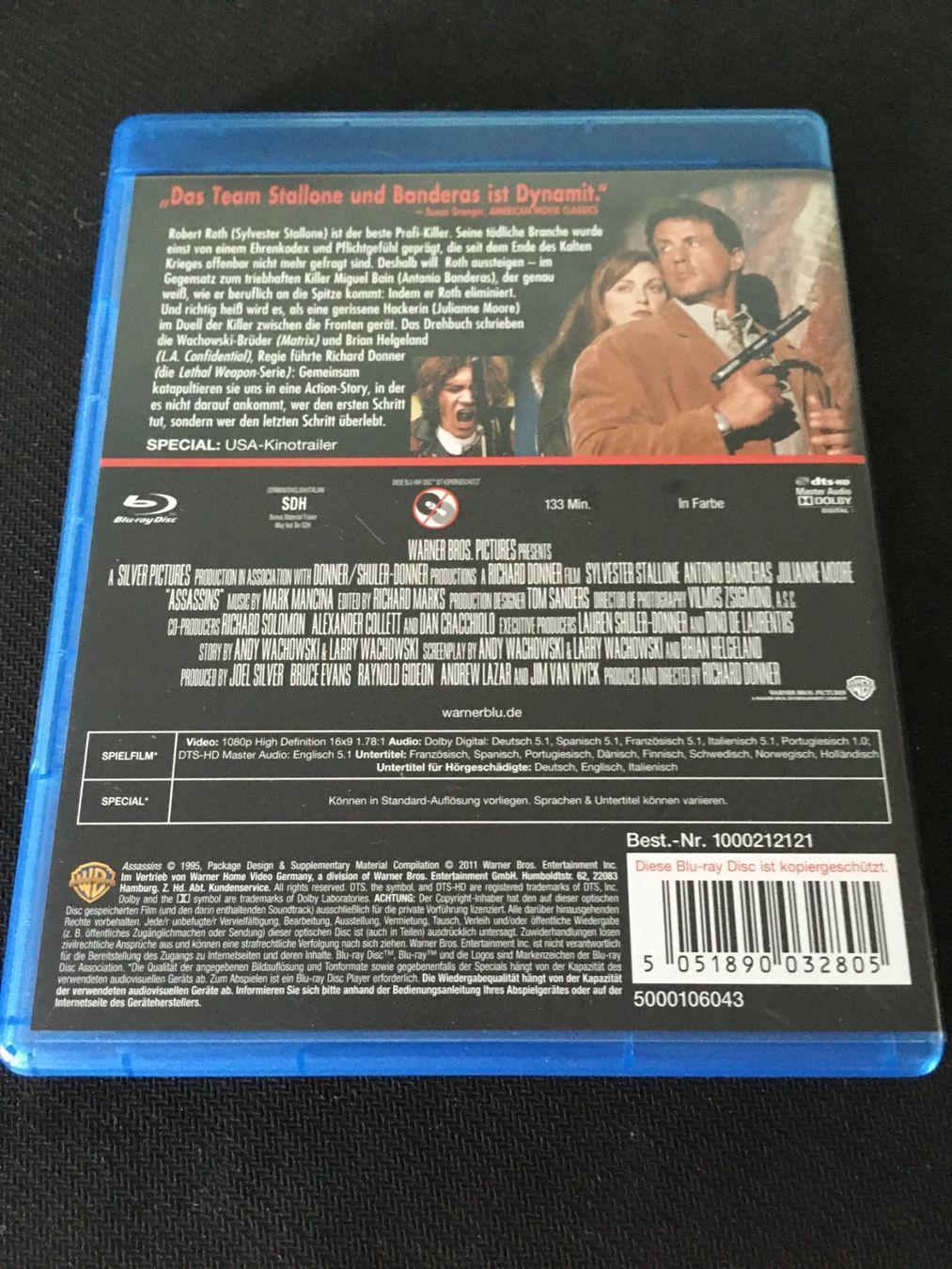 Alle DVDs: Assassins - Die Killer [Blu-ray] – Gebraucht aus St.Gallen von MedienJoe 1