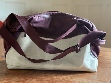 FREITAG JIMMY F660 Duffel Bag in Bordeaux, selten gebraucht