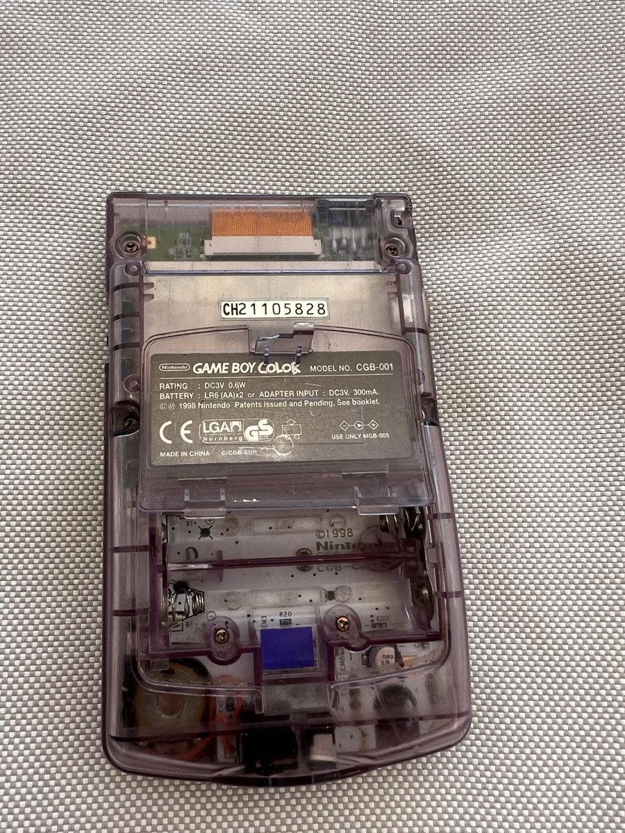 Nintendo Konsolen: Gameboy color transparent  – Gebraucht aus Genève von Gameretro.85 2