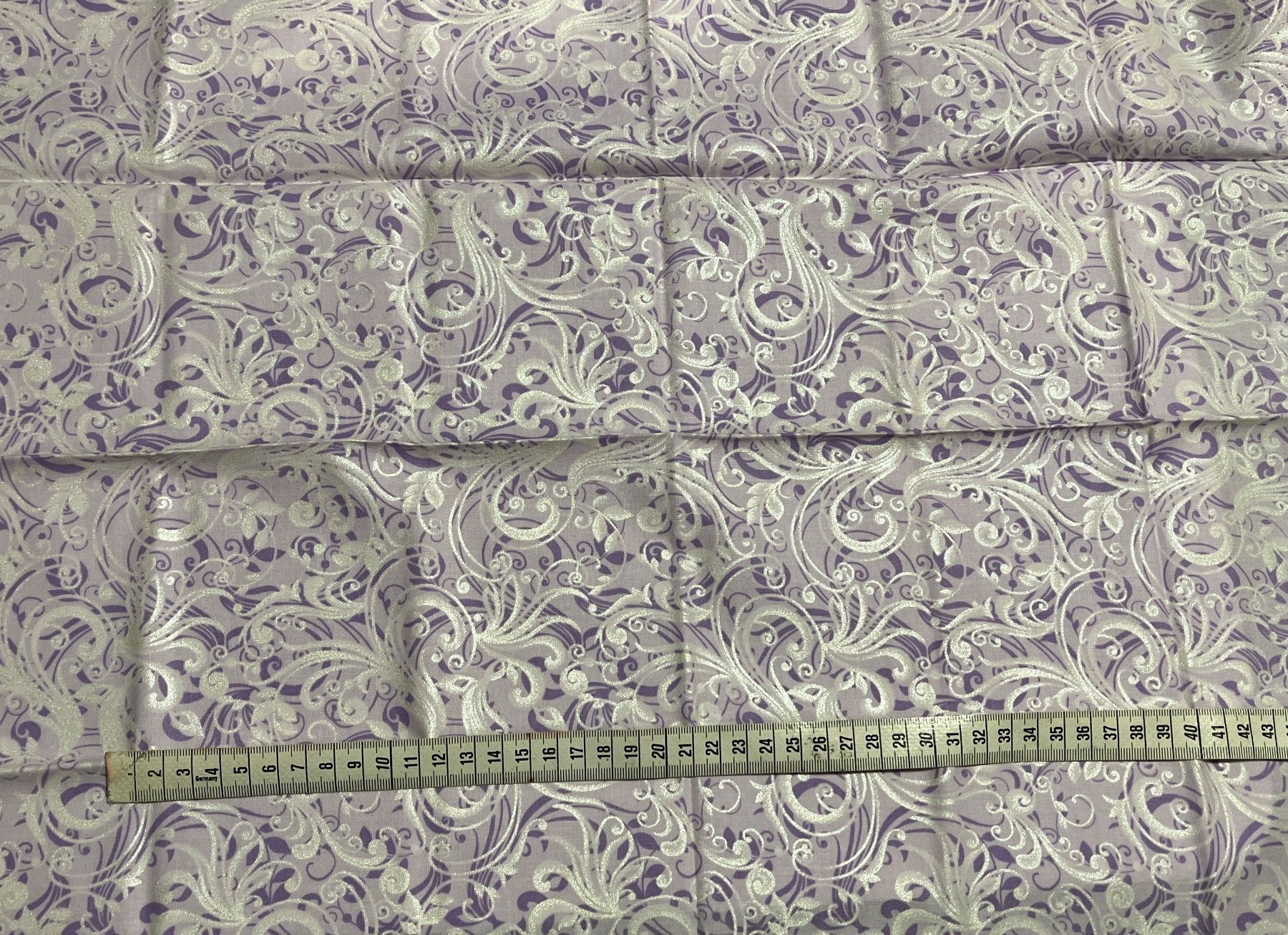Tessuti: Patchworkstoffe Ballet no.2 mit 7 FQ lilatöne-silber – Nuovo (secondo la descrizione) da Seuzach venduto da KreativmitStoff 2