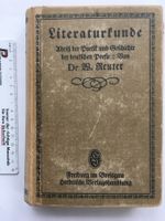 Literaturkunde - M. Reuter; 1913