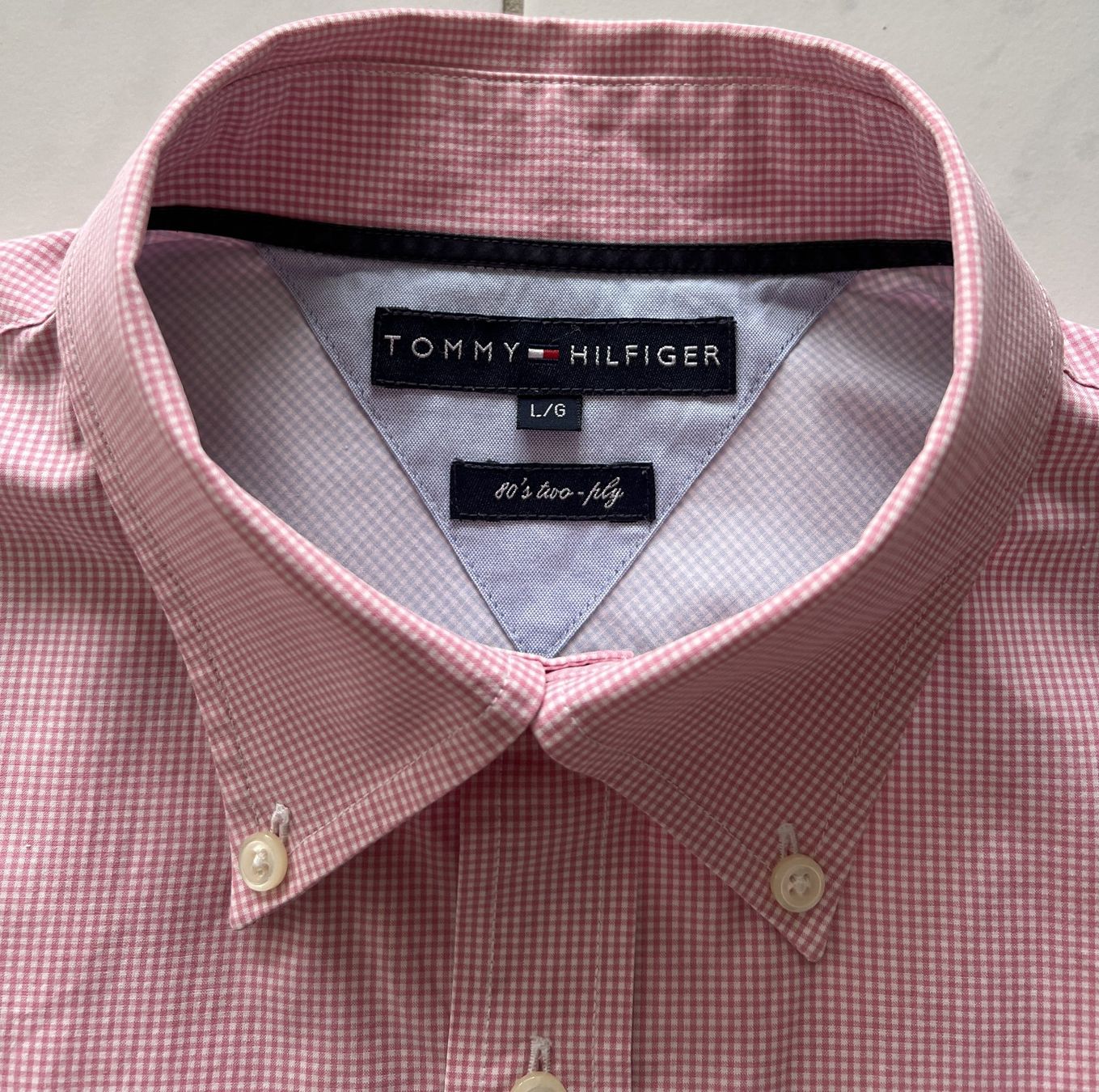 Tommy Hilfiger Camicie: Hemd Tommy Hilfiger Gr. L – Usato da Bassersdorf venduto da pesti29