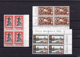 R2265  /  Pro patria 1941 en blocs vde 4 XX