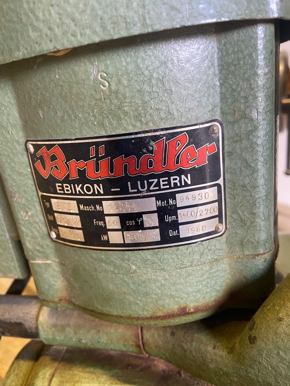 Alle Maschinen: Vorschubapparat Holzher – Gebraucht aus Dübendorf von  1